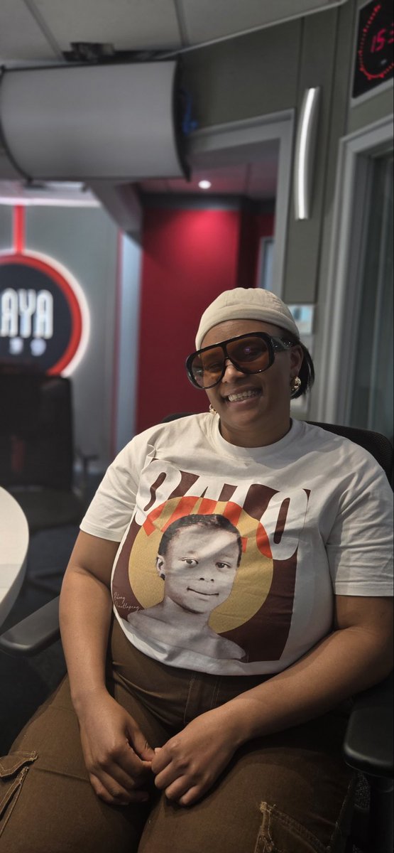 Bokang_Rams's tweet photo. 📍 Touchdown at Kaya House! So happy to be in conversation with sis Brenda on #TheJazzStandard.

We’re live right NOW until 16:20. ♥️

See you on the road next week. #QALOAlbumTour https://t.co/pVo0SrFZH9