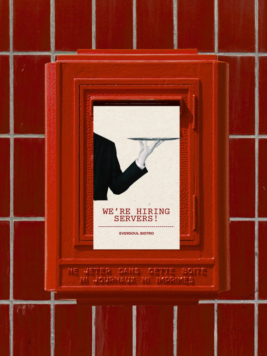 EversoulBistro's tweet photo. ⠀
It is finally time to greet the grand reopening of Eversoul Bistro. As we prepare to welcome guests once again, we are pleased to announce that applications are now open for the position of Server.
⠀ https://t.co/bbyGJCRTte