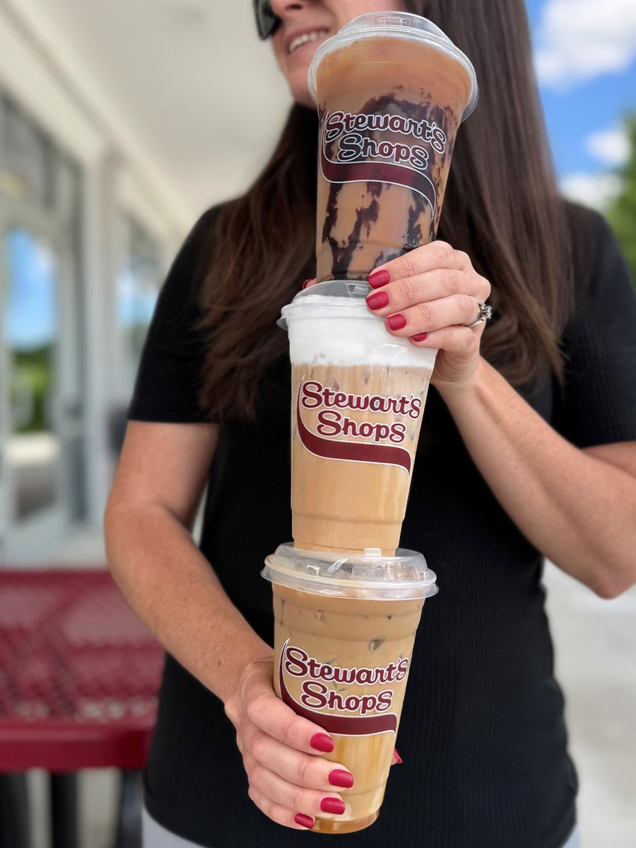 StewartsShops's tweet photo. What our coffee orders are lookin' like after a holiday weekend 😴😴😴 https://t.co/o4s085C2D1