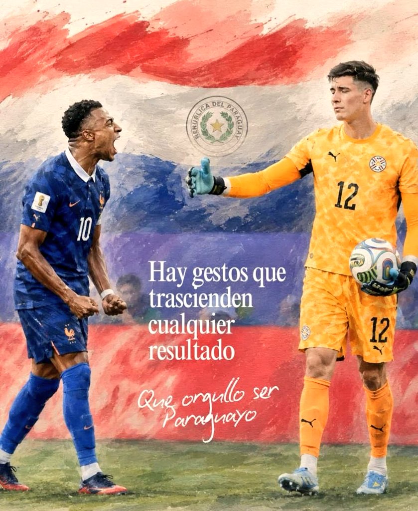 danna_arias_hc's tweet photo. @honorablesaint @fargosi La victoria será francesa pero la GLORIA definitivamente es PARAGUAYA 🇵🇾 https://t.co/TJq2YGsa1S