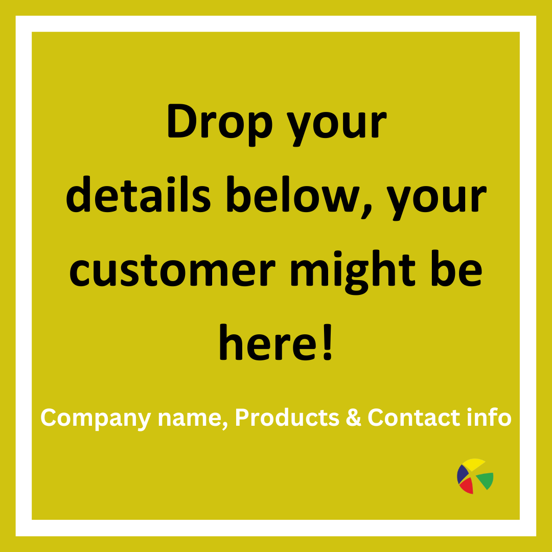 JoinUsForTEA's tweet photo. Your next customer could be right here on our timeline! Drop your details, so we can connect and support your business journey.
#JoinUsForTEA https://t.co/WtEfxJYCoc