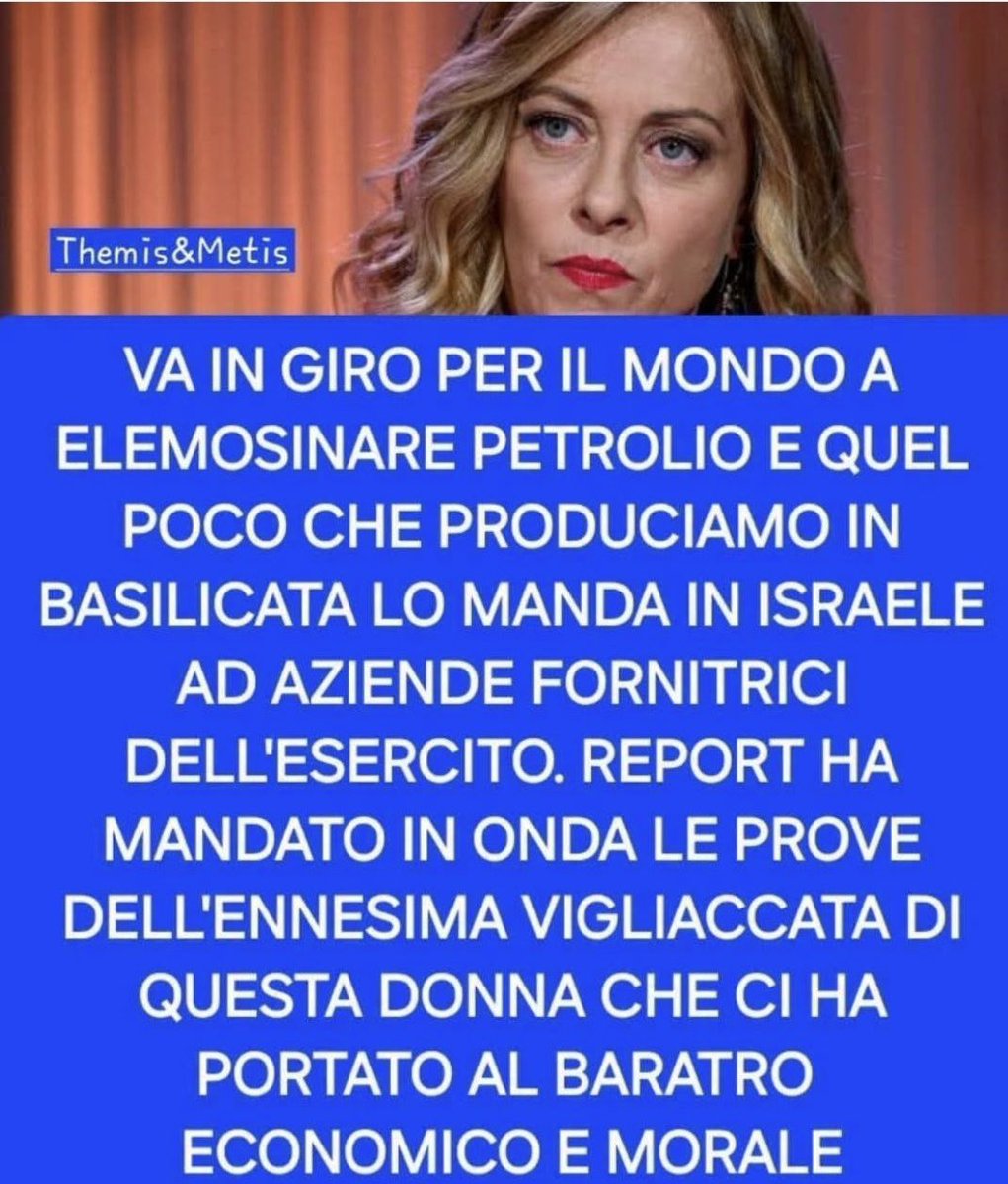 MariaQuerzoli's tweet photo. Questa donna non è apposto con la testa lei ragiona con il c... !!!

La giustizia dovrebbe fermare questa carogna !!! https://t.co/Vb4EIOAkAu