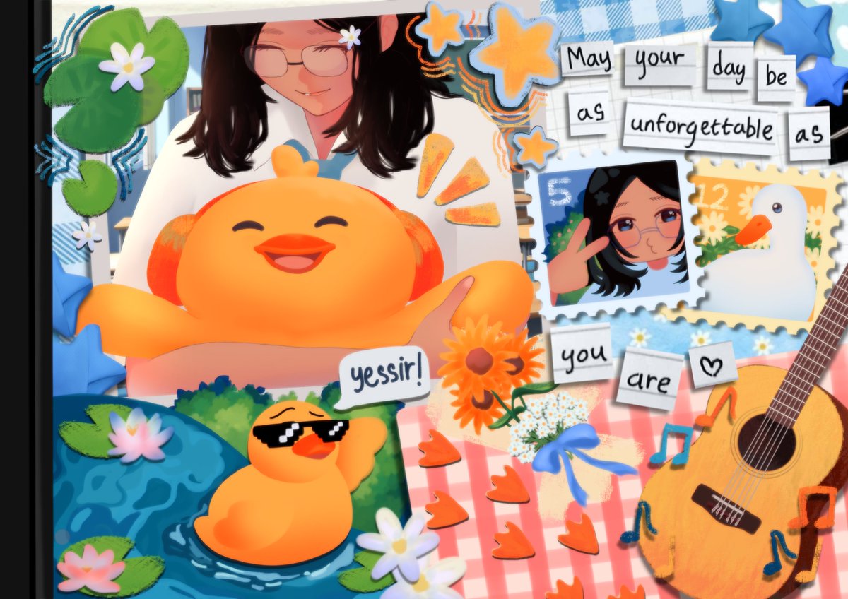 ascyarii's tweet photo. A birthday gift for a dear friend :D https://t.co/k4IhMoc4fJ