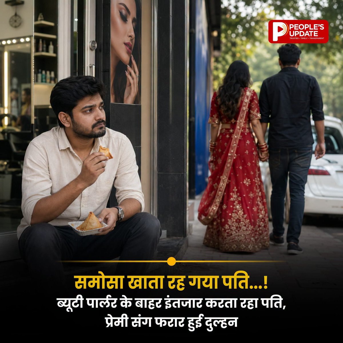 jyotiTpandey05's tweet photo. जब पुरुष पीड़ित होता है तो मीडिया की भाषा अचानक चुटुकुले में बदल जाती है। यह गंभीर घटना है मगर इसकी गंभीरता देखिए कैसे खत्म की गई है। https://t.co/eKJYMsphkF