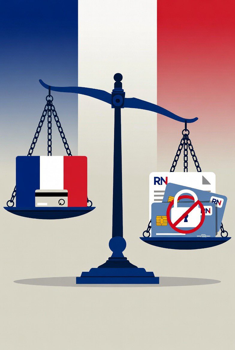 alainpaulweber's tweet photo. Fermeture de comptes bancaires de députés RN : une dérive antidémocratique inquiétante.

France Inter révèle qu’au moins quatre députés RN, Stéphane Rambaud, Jean-Philippe Tanguy, Franck Allisio et Thomas Ménagé, ont vu leurs comptes bancaires clôturés sans motif clair peu après leur élection en 2022. 

Simple courrier : « Nous mettons fin à notre relation bancaire. »
Ces élus représentent des millions de Français. Les banques, qui prônent sans cesse l’inclusion et la lutte contre les discriminations, pratiquent ici une exclusion politique sélective. Pourquoi ne ferment-elles pas aussi les comptes des électeurs RN ? Parce que ce serait trop visible.

On se souvient que Marine Le Pen avait dû solliciter un prêt russe faute de banques françaises acceptant de financer son parti. La promesse d’Emmanuel Macron de créer une banque publique pour tous les partis politiques ? Restée lettre morte.

Si des députés LFI, LR ou Renaissance subissaient le même traitement, l’indignation serait générale. Pourquoi ce deux poids, deux mesures ?

Les banques ne sont pas des tribunaux politiques. Cette pratique constitue une atteinte grave au pluralisme démocratique. Les autorités de régulation, ACPR, Banque de France, doivent se saisir du dossier.

Dans une République qui se veut libre et égalitaire, tous les élus choisis par le peuple doivent pouvoir exercer leur mandat dans des conditions normales. Fermer les comptes d’opposants, c’est mépriser une partie du suffrage universel.
Inacceptable.