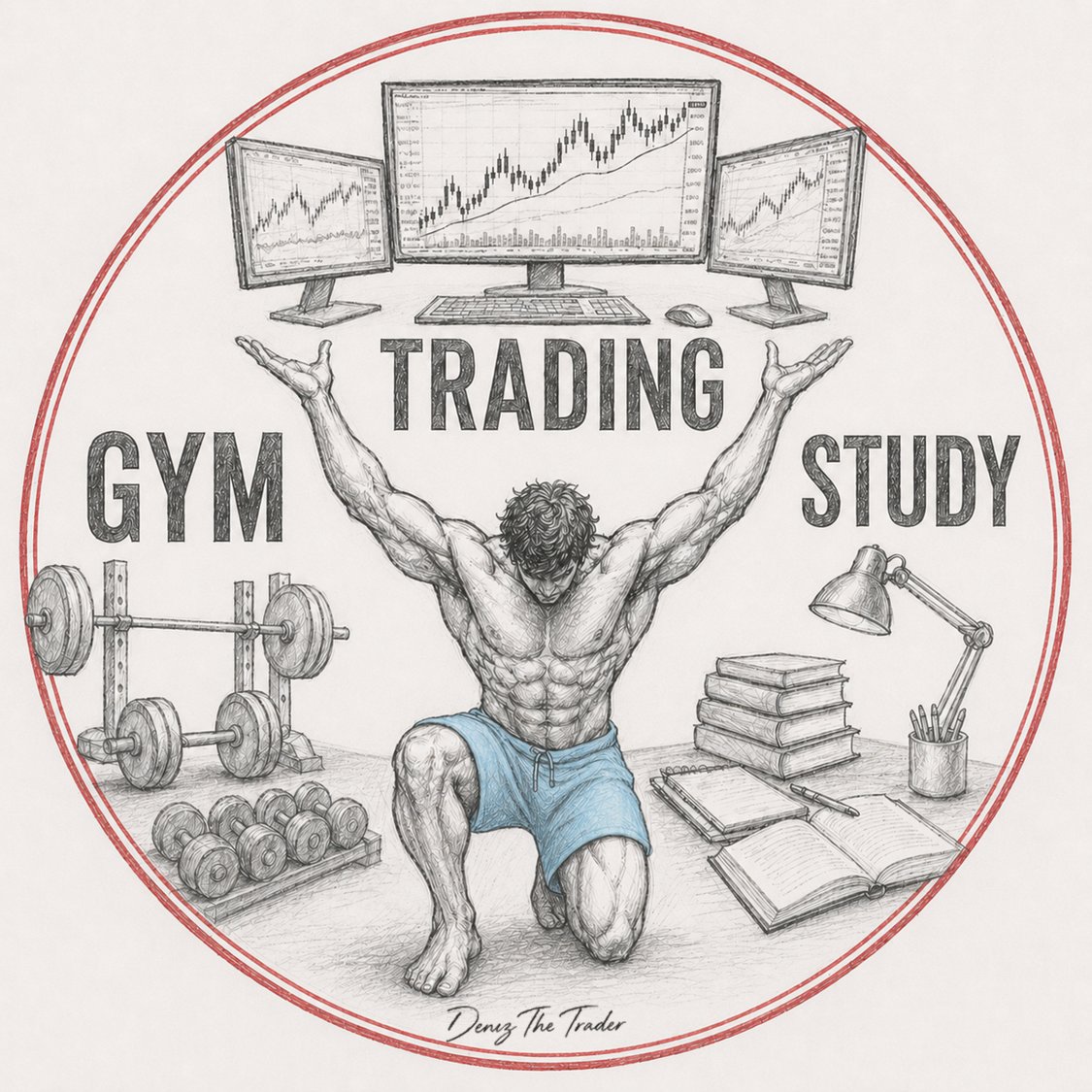 DenizTheTrader's tweet photo. Gym - Trading - Study
------------------------
        Anything else ? https://t.co/jBFrnM9feP