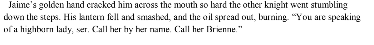 rogue_om's tweet photo. Is this Jaime Lannister's first time having a crush and also discovering that women are people? https://t.co/lz0xBfzyz3
