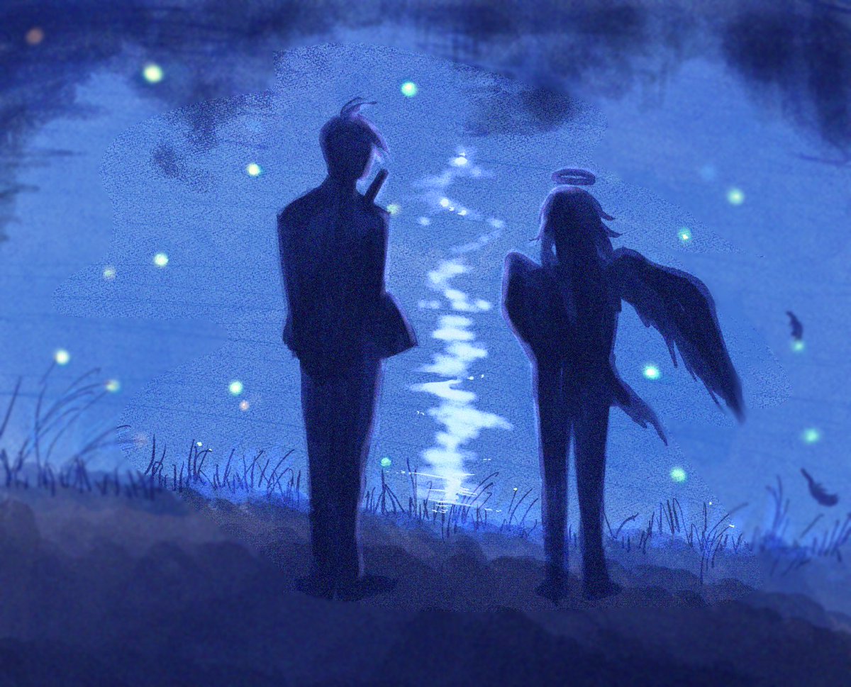 delusionnoumiso's tweet photo. 蛍（1枚目参考有）
アキ＋天 https://t.co/BkOwPfIcMF