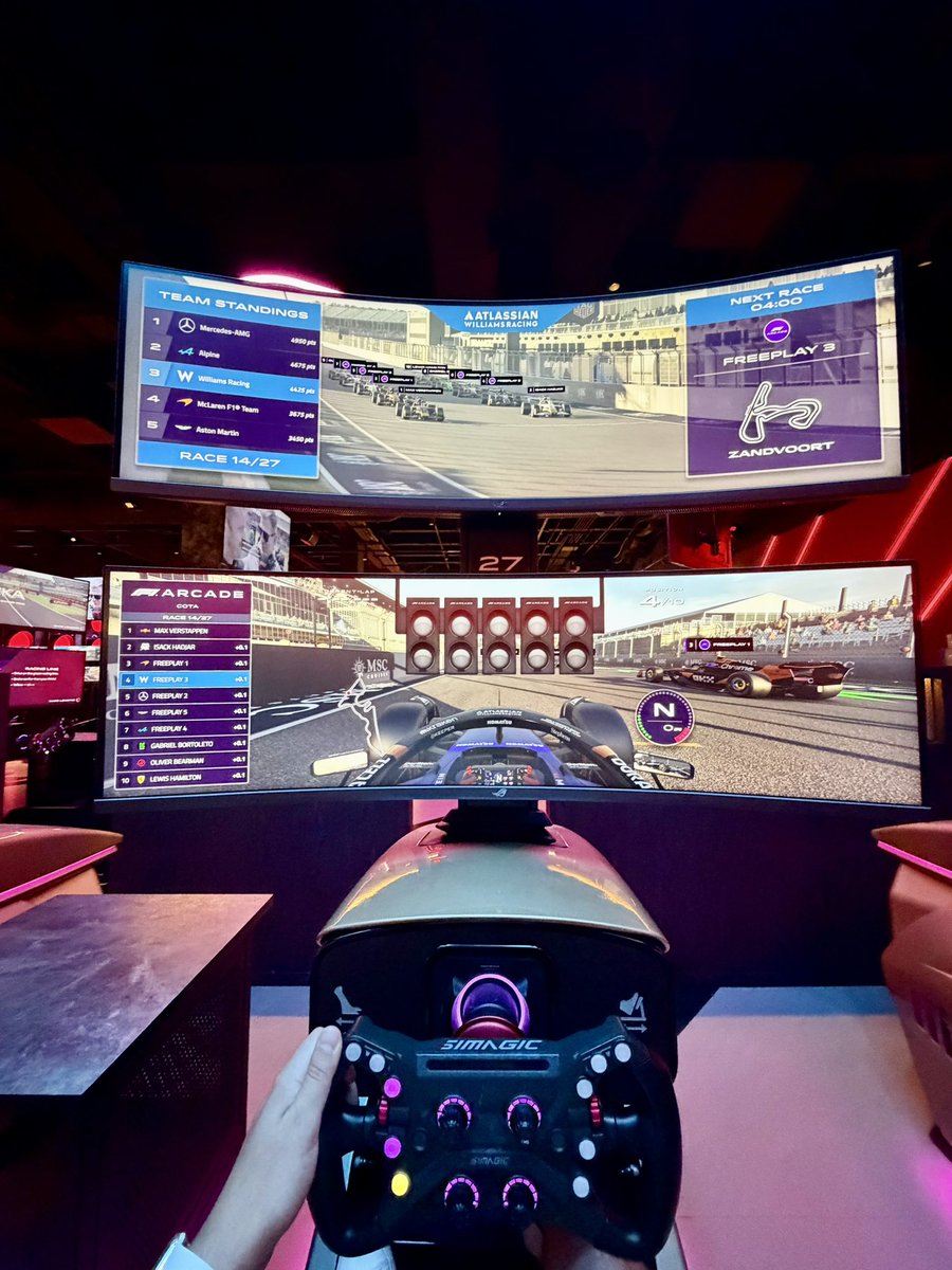 Nick__Hudak's tweet photo. Rounding out my World Cup tour is a visit to the F1 Arcade bar for Silverstone… followed by a trip to Angelo’s, Reading Terminal, Independence Hall, and the Rocky Steps.

Verdict: Philly is pretty cool. https://t.co/sX8hJxlpjy