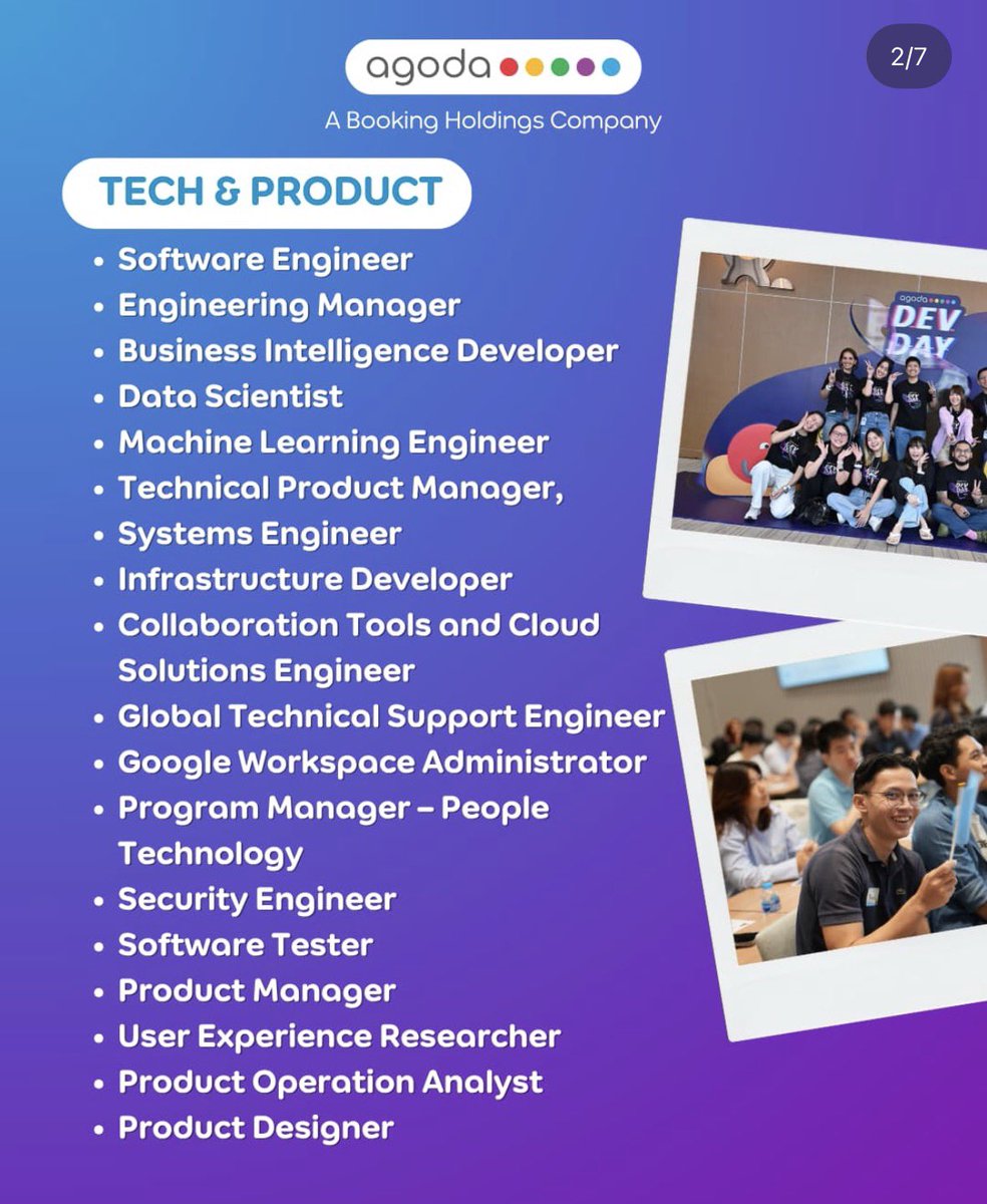 genzcorporation's tweet photo. INFO LOKER UPDATE AGODA JULI 2026‼️

💰GAJI AUTO 2 DIGIT
✅KERJA DI BANGKOK VISA DAN IZIN KERJA DITANGGUNG🥰

Apply langsung disini: https://t.co/ygHUTaKbJN https://t.co/T7TXcfOrWl