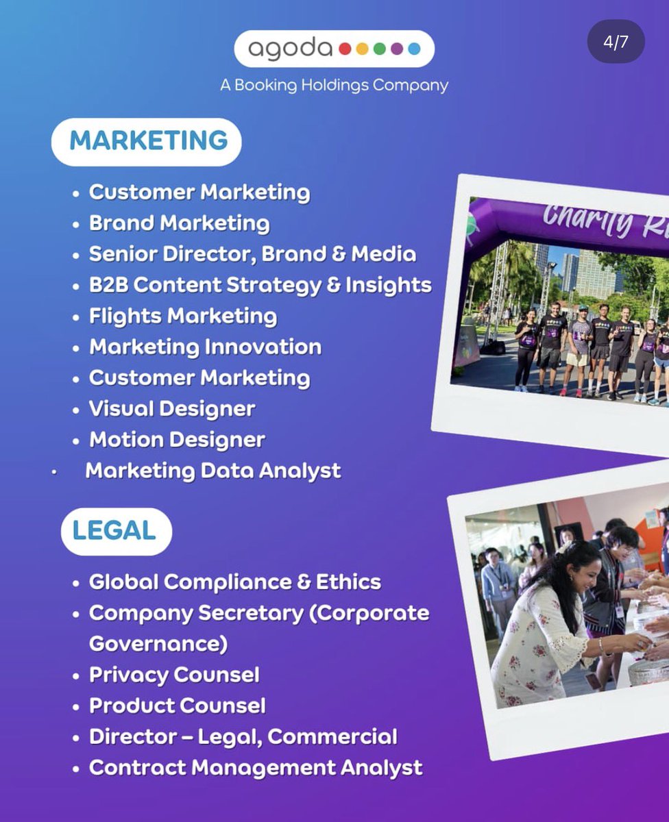 genzcorporation's tweet photo. INFO LOKER UPDATE AGODA JULI 2026‼️

💰GAJI AUTO 2 DIGIT
✅KERJA DI BANGKOK VISA DAN IZIN KERJA DITANGGUNG🥰

Apply langsung disini: https://t.co/ygHUTaKbJN https://t.co/T7TXcfOrWl