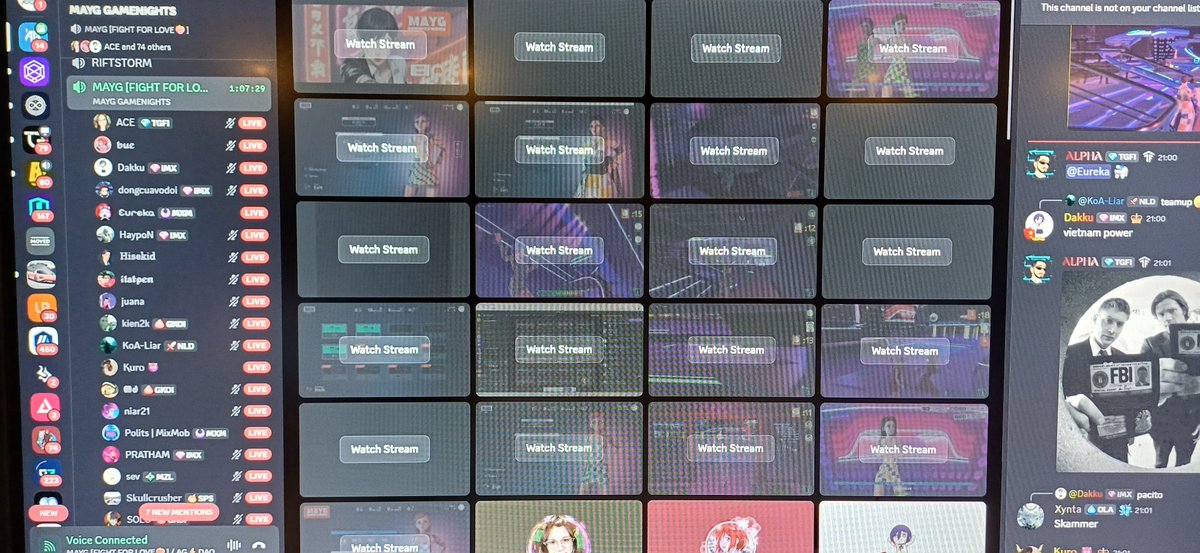MAYG_Game's tweet photo. That's a lot of streaming @AGDAOLabs game night. 

Thanks for coming to
Fight for love! https://t.co/nICvc1a5xh
