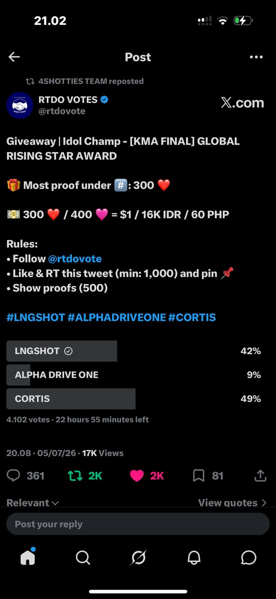 sapiterbhang's tweet photo. @rtdovote #LNGSHOT https://t.co/OCIZLjAyie