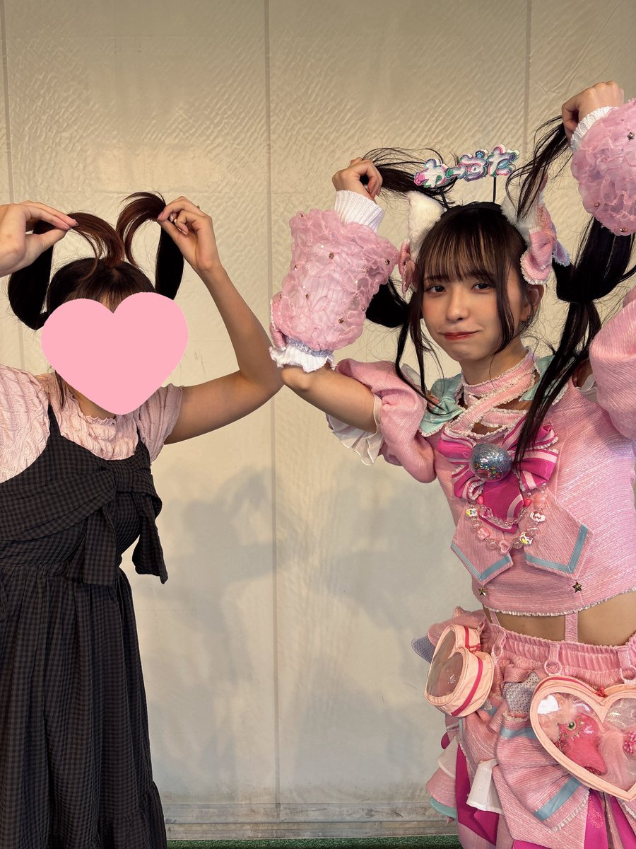 DaMaaai's tweet photo. 髪で♡
レイヤーガンガンのるかちゃんハートの
した部分も作られててかわいい🩷

#わーすた #瑠香めら https://t.co/5WHTbzew4O