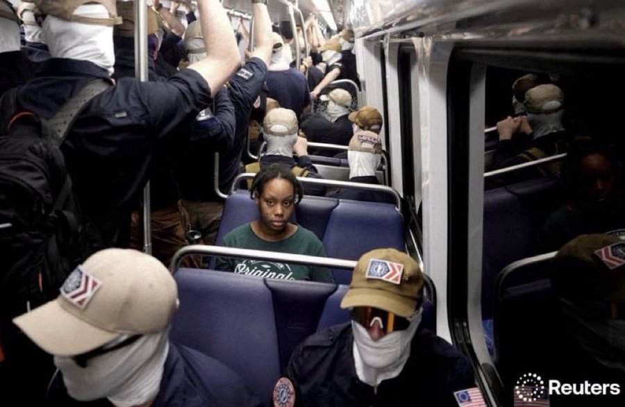 ReneAv1's tweet photo. @SteveSchmidtSES They're masked because you'd be surprised who they actually are, those you might interact with daily at schools, work, or do business with. Smh #COWARDS #BRAVELADY #NationalREGRESSION & #TheSHAMINGOfAMERICA|🇺🇸 #GOUSA #AmAmSOASHAMED🤦🏻♀️ https://t.co/LhLNU0JVWg