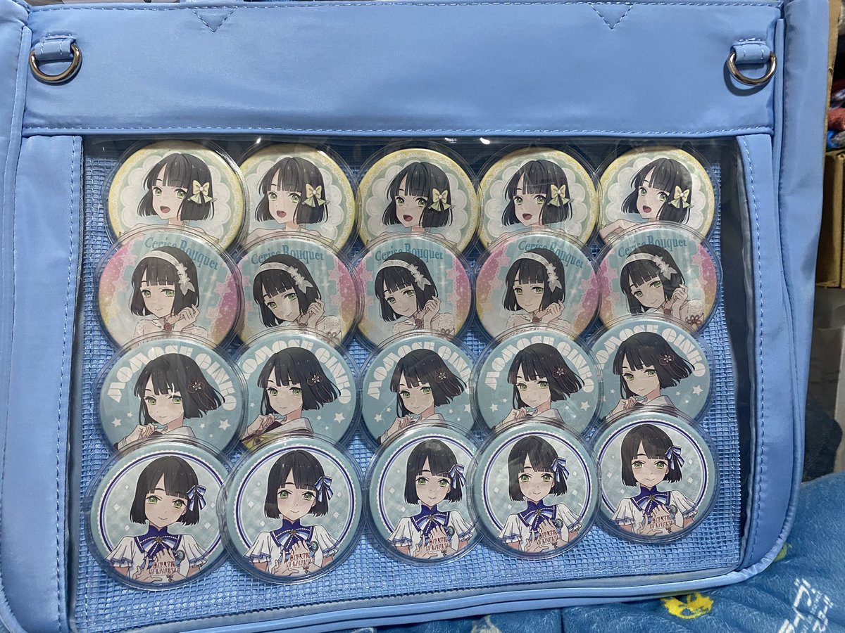 ご報告】 週末の蓮に向けて痛バを作りました。 人生初の痛バがLiella