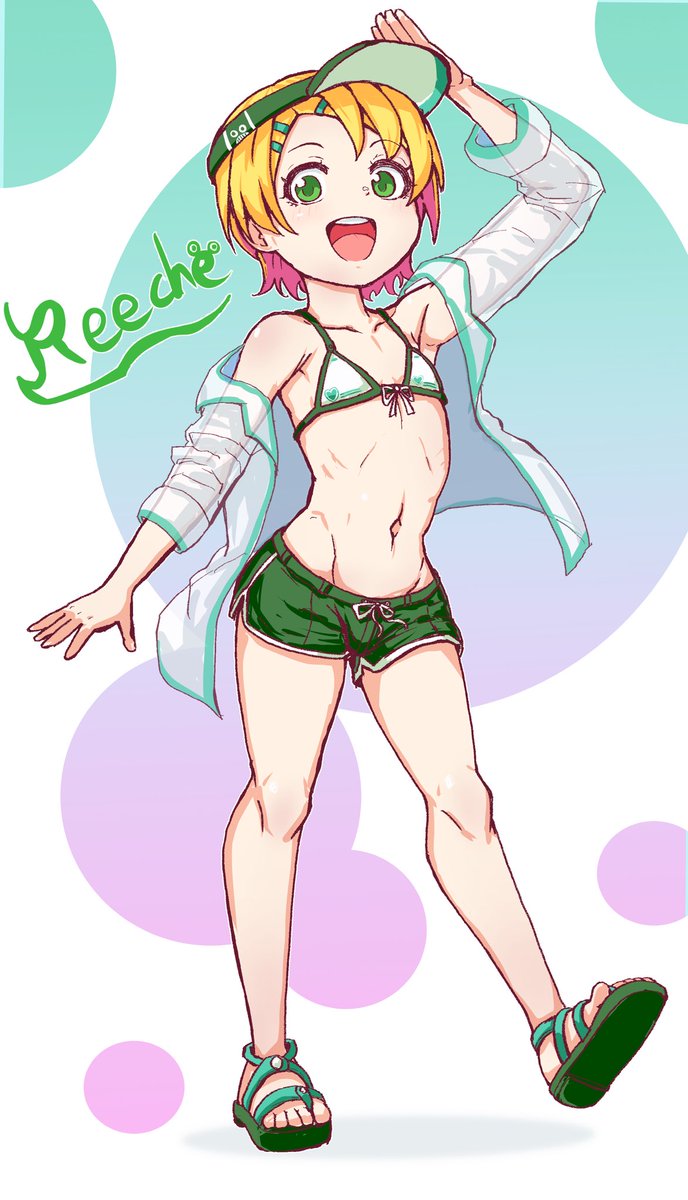doodlemoko's tweet photo. うちの子リーチェ.bikini👙🐸
#ビキニの日 https://t.co/BwVcaOtiZd