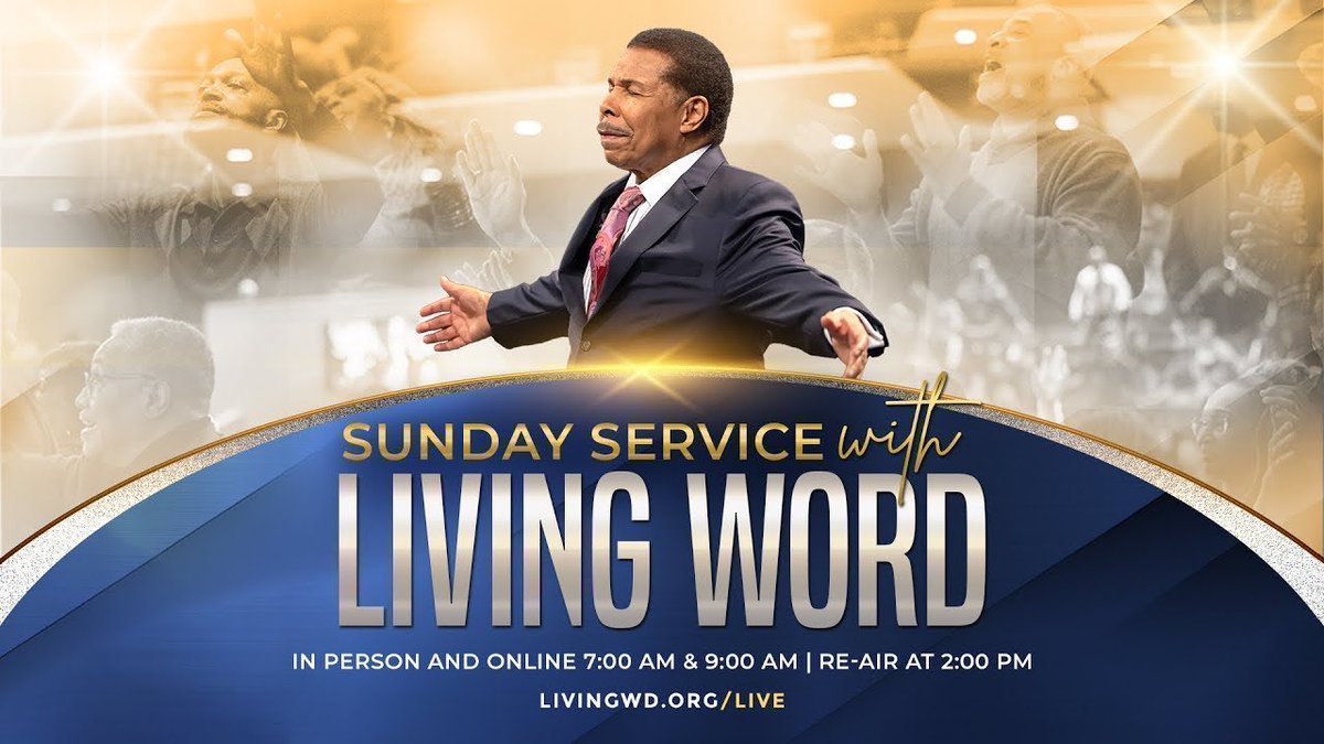 livingwd's tweet photo. Good Morning! Join us now for Sunday Morning Worship Service! https://t.co/i4Wx8USIfb #LWCCOnline https://t.co/3izZJczUSO
