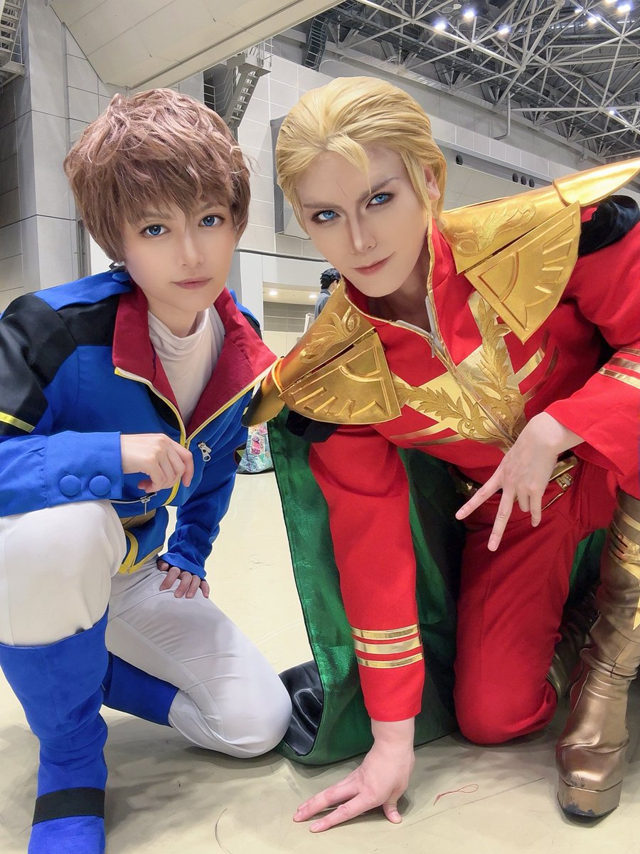 ryuseirc's tweet photo. 【速報】星願お疲れ様でした‼️
逆シャのシャアとアムロで参加してました‼️
東７の最果てのコロニーでしたが
たくさんの方と“絆”されて幸せすぎた‼️💕✨
ダル絡みすみません‼️楽しかったです‼️らぶ♥️

私のアムロ @_m_e_t 　総帥の姿＠ワイ https://t.co/p6Ug4Ythiz