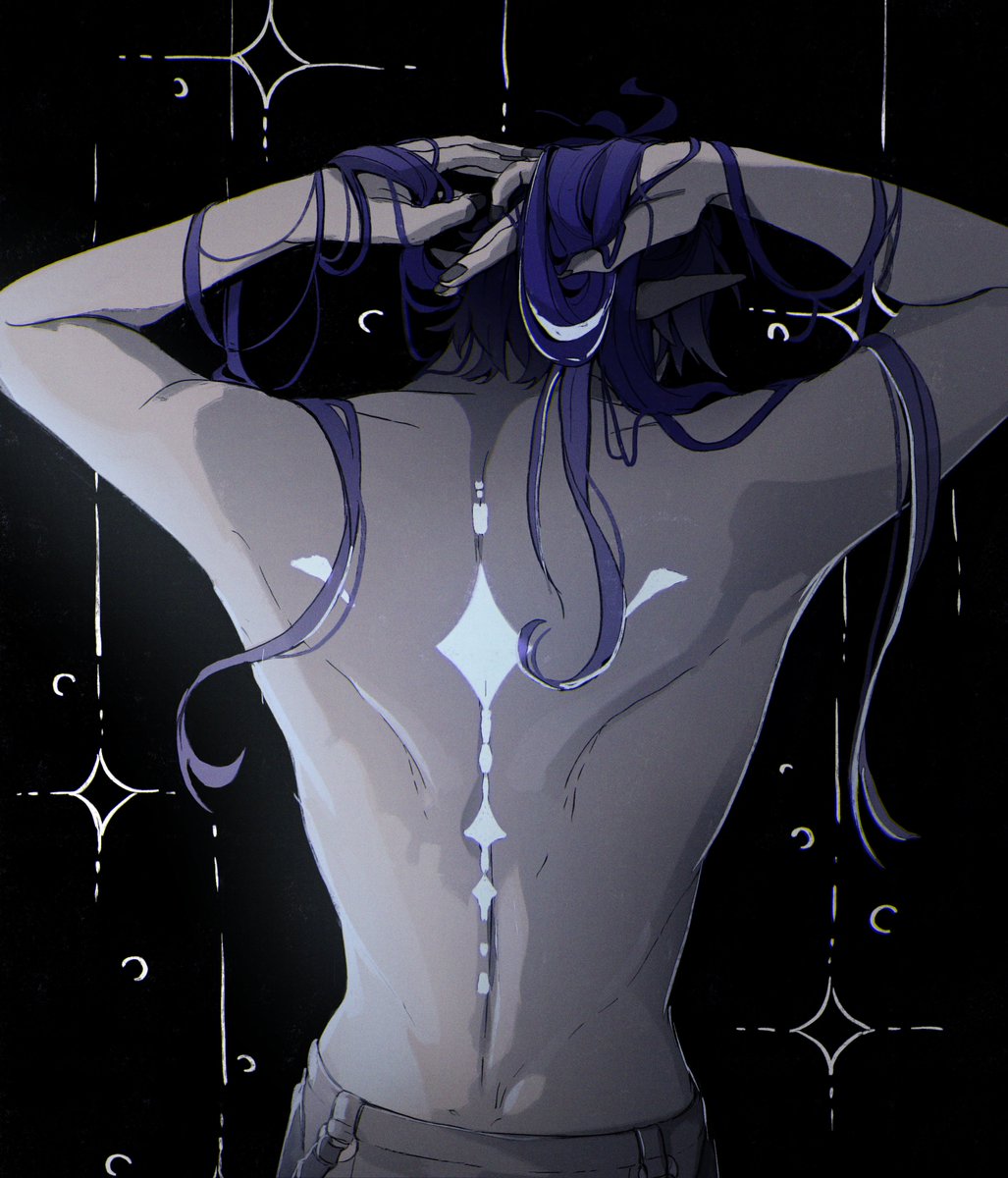 LinguaDiGattoo's tweet photo. drawing Flins' back because I did saw so many drawing of him when the Snezhnaya video came out for the fae marks

I am not even tagging this, take it as an anatomy study, it's just for fun https://t.co/3GKqAYaOT4