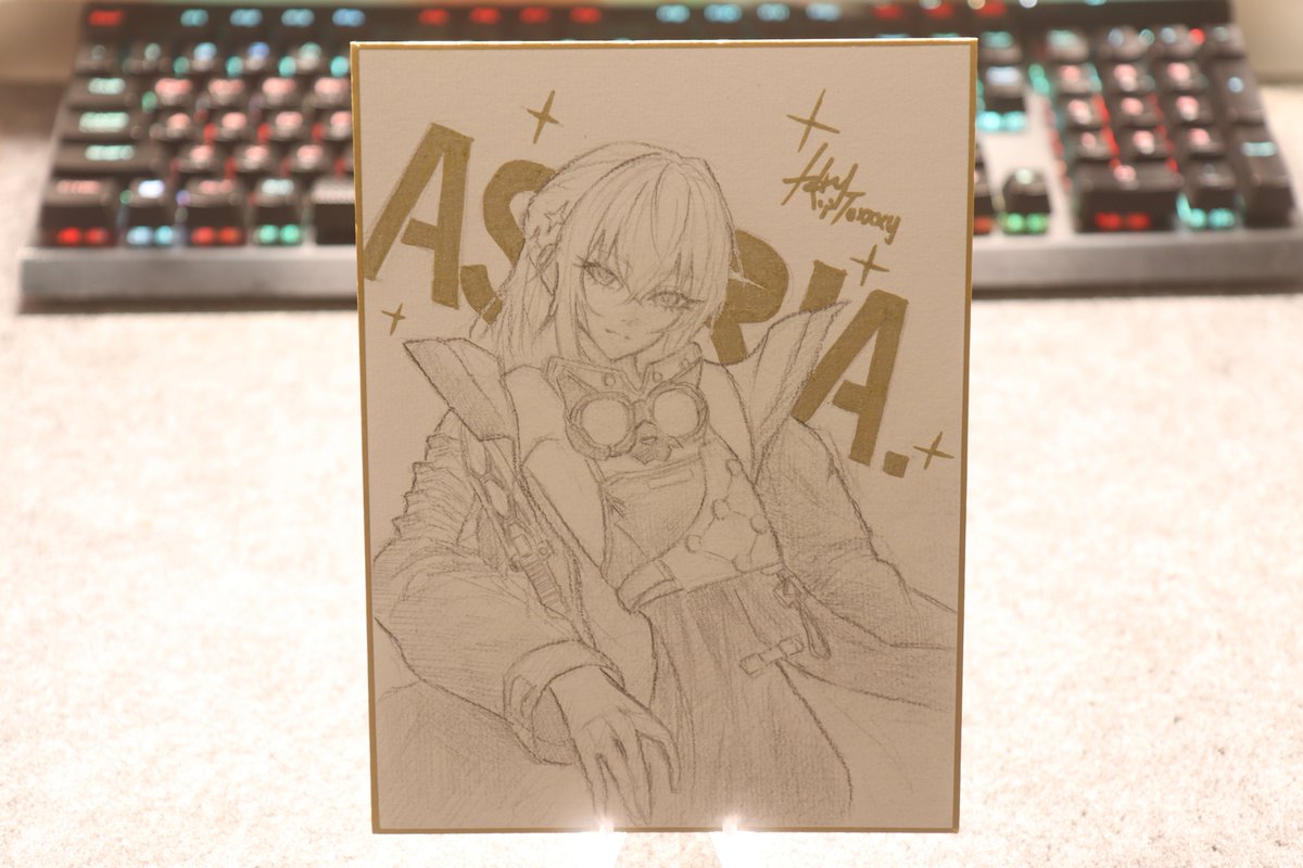 Toxxxy_'s tweet photo. < Asteria >
(15*20cm)

#소녀전선2 #ドルフロ2
#少女前线2 #GirlsFrontline2Exilium https://t.co/jQWIx98Pvs