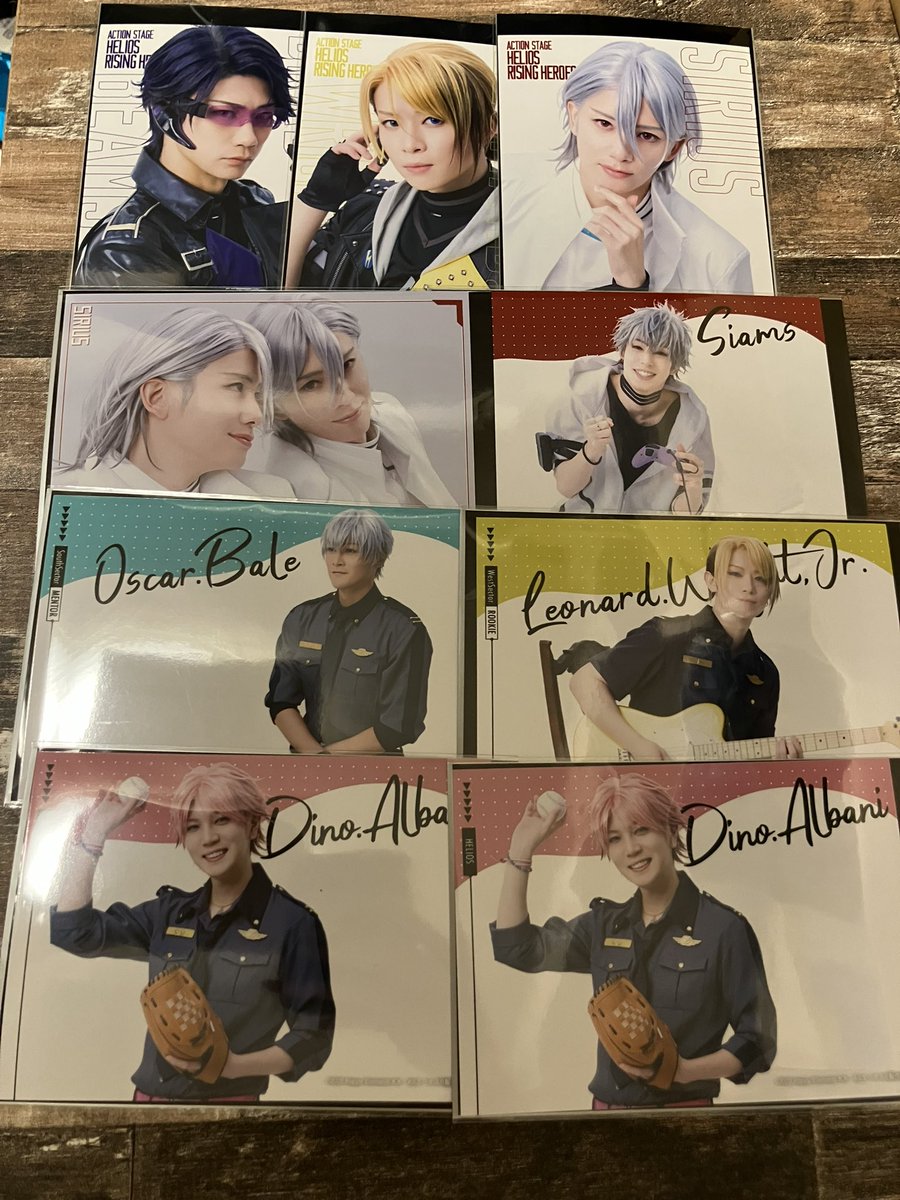 ringo_ticket's tweet photo. 【譲渡】エリステ　ランブロ　2Lランブロ　エリチャン　クリアコレクション

求　定価（＋送料）

譲　画像参照
ブラッド、ジュニア、シリウス、ディノ、オスカー、シャムス、ジェイ

7/7昼、12昼夜、20昼夜エリステ現地手渡し可能な方＞郵送（2点以上まとめて）

お気軽にお声掛けください https://t.co/Feo12W9L0n