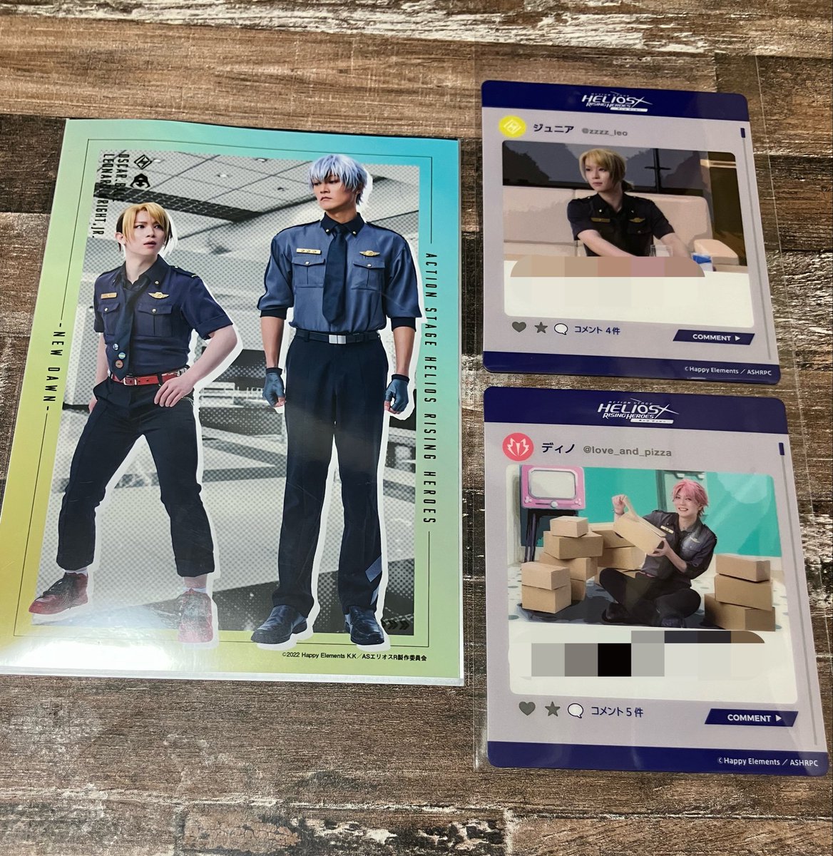 ringo_ticket's tweet photo. 【譲渡】エリステ　ランブロ　2Lランブロ　エリチャン　クリアコレクション

求　定価（＋送料）

譲　画像参照
ブラッド、ジュニア、シリウス、ディノ、オスカー、シャムス、ジェイ

7/7昼、12昼夜、20昼夜エリステ現地手渡し可能な方＞郵送（2点以上まとめて）

お気軽にお声掛けください https://t.co/Feo12W9L0n