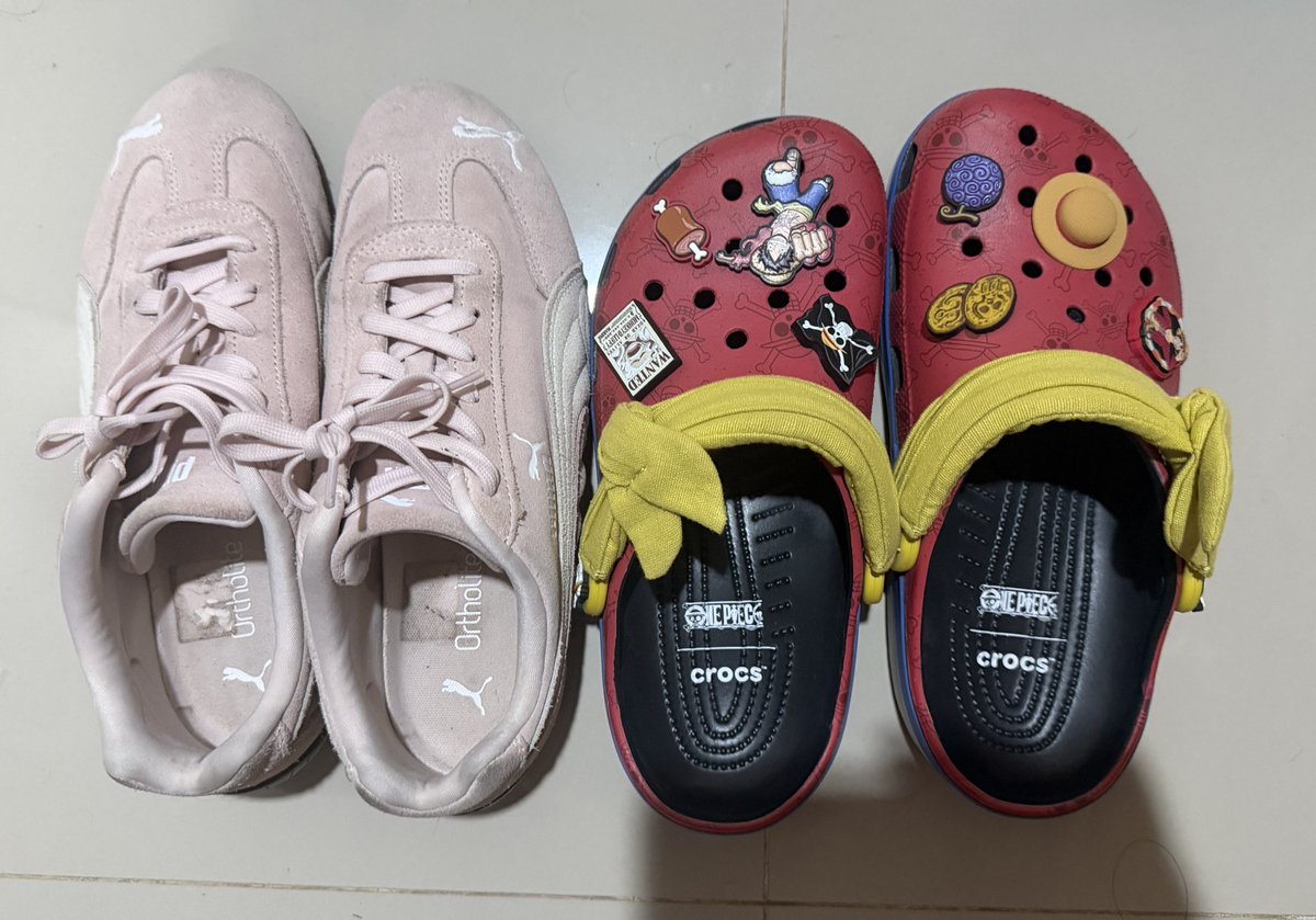 Goodboyjyy's tweet photo. Crocs one piece ลูฟี่มือ2 size M7W9 ราคา 1,900
Puma speed cat มือ2 size26.5 ราคา 2,000 มีกล่อง
ผ่อนได้💘

#ส่งต่อเครื่องสำอาง #ส่งต่อรองเท้า #ส่งต่อของใช้ #ส่งต่อเครื่องสำอางมือสอง #รองเท้าpuma #crocsthailand #crocsมือสอง https://t.co/dT9A4AkWes