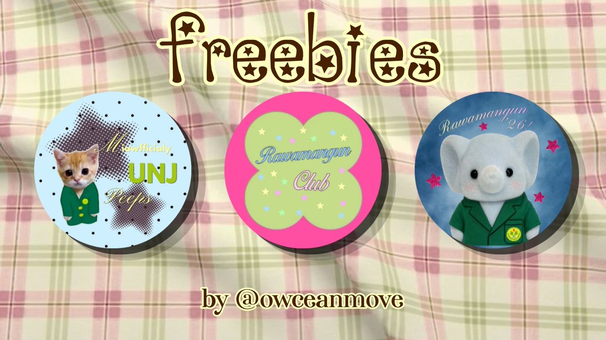 owceanmove's tweet photo. freebies for maba #unj alert! >ᴗ<

hallo teman-teman maba unj, aku mau bagi bagiii freebies pin (limited tapi blm tauu berapa) feel free to komen kalau mau yaaa (esp yang satu prodi / fakul) tysm &amp; fijne avond 👋🏻 https://t.co/epUMJBiAfu