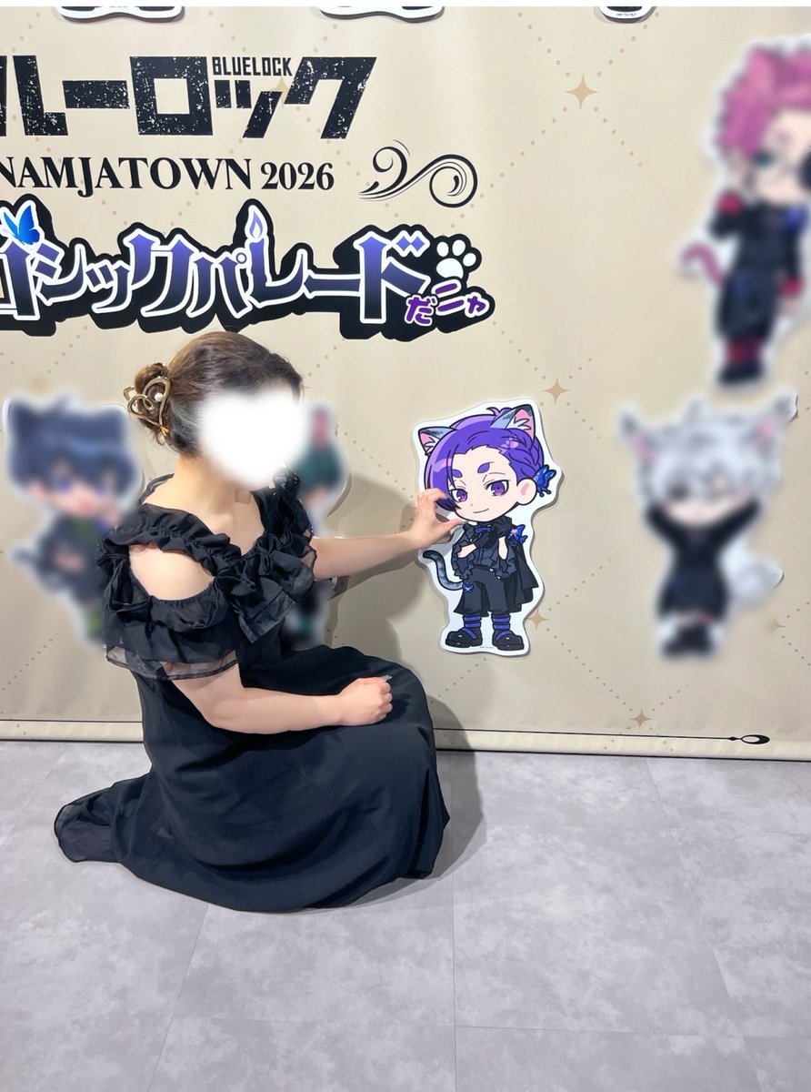 bll_0806anko's tweet photo. ナンジャ🐱からのgigoエピ凪コラボ楽しかった🥹🖤💜 https://t.co/695ElIvPrg