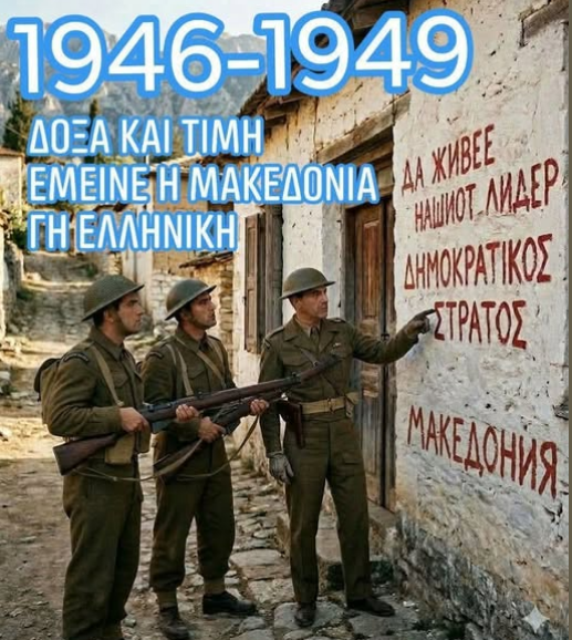 carico1970's tweet photo. Τι έβρισκαν οι στρατιώτες στα χωριά που είχαν εγκαταλείψει οι μαχητές της αριστεράς κατά την υποχώρηση τους.
Πριν λίγες μέρες μας διαφήμιζαν το Βίτσι οι της ΚΝΕ.
Δε μας είπαν τι γλώσσα μιλούσαν οι μαχητές του.
Ελληνικά ή Βουλγαρικά? https://t.co/GQvMMplQhM