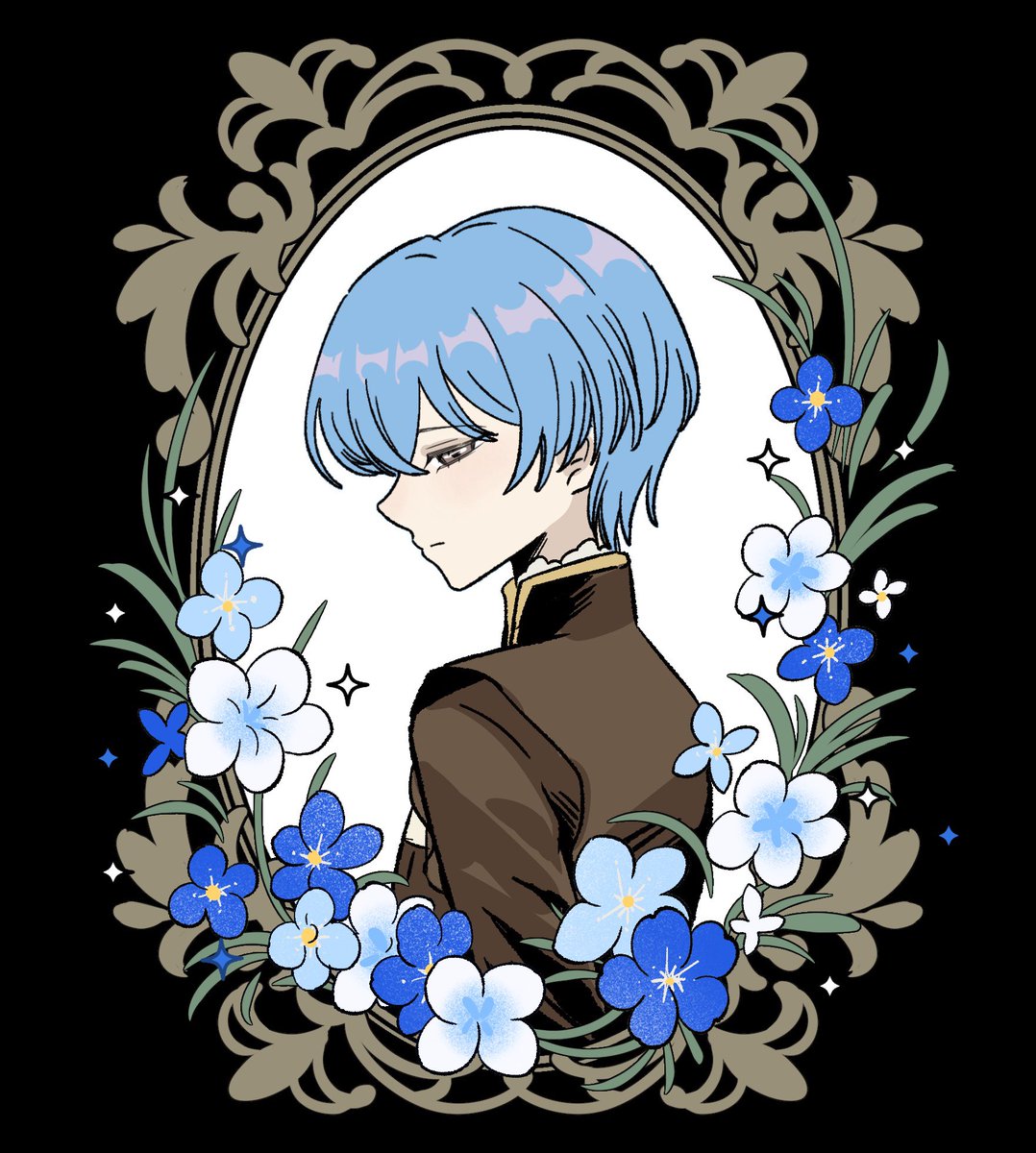 ihoo630129's tweet photo. 友達にお願いして、いろんな画風に挑戦してもらいました🩵

#りつみて https://t.co/cAdiNd7Cdy