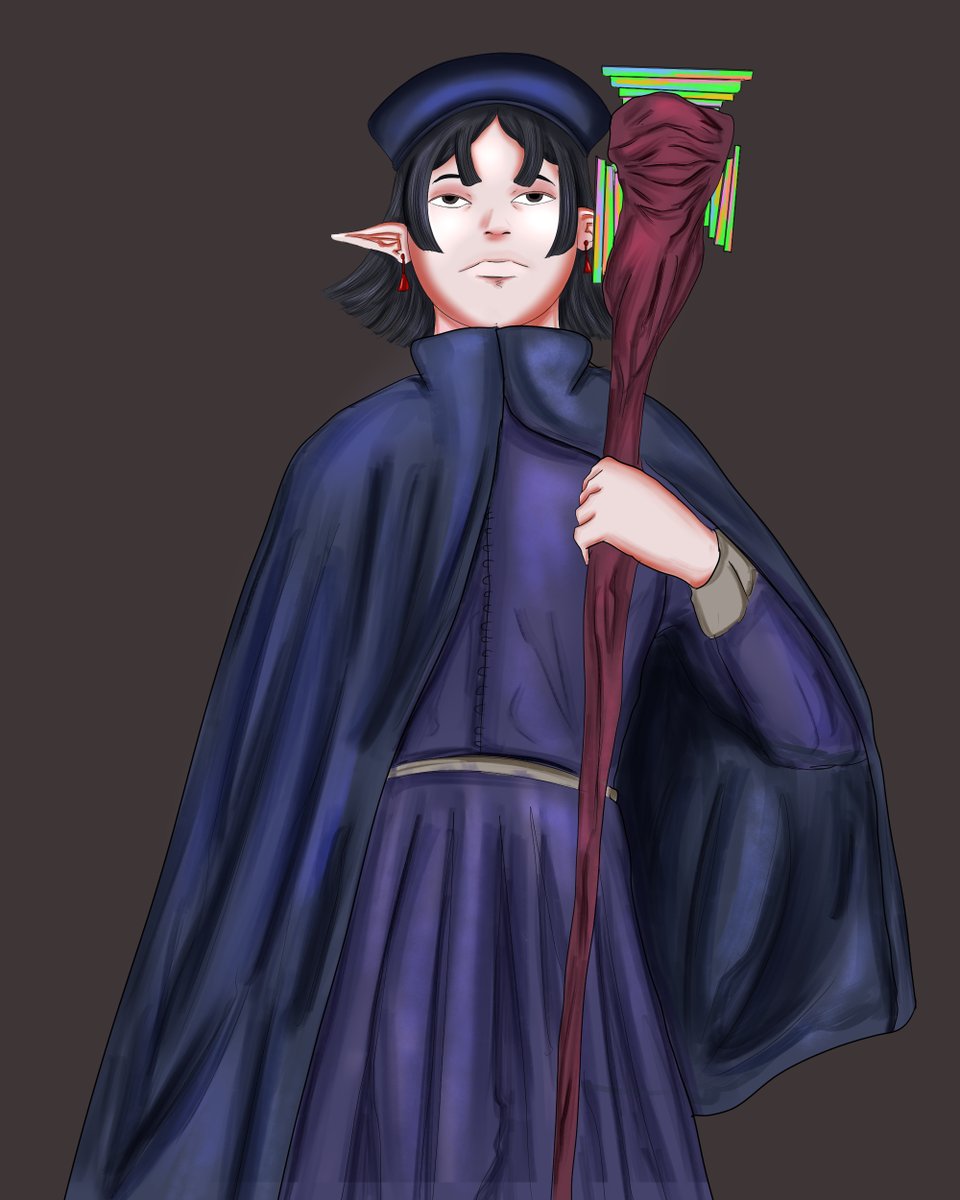 Matts_Draw's tweet photo. Characther Desing!!!! :33. 
 Heian, the demon hunter 
 #dndoc https://t.co/AOLkg54T73