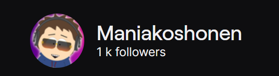 Maniako_Shonen's tweet photo. Faudrait que je recommence à poster un peu plus ici en vrai. Du coup, déjà, merci à tous pour les 1000 follows qui viennent d'être atteints sur Twitch ❤️
En ce moment on est surtout sur le marathon South Park mais j'ai pas mal d'autres idées de prévues pour la suite eheh 👽 https://t.co/DLc3PqNUOC