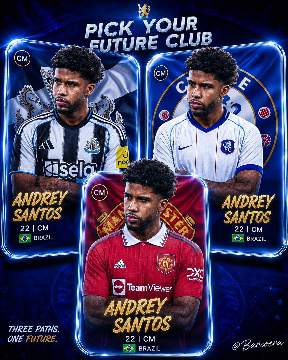 BarcoEra's tweet photo. Where does Andrey Santos play football next season? https://t.co/4d8cwXs5Km