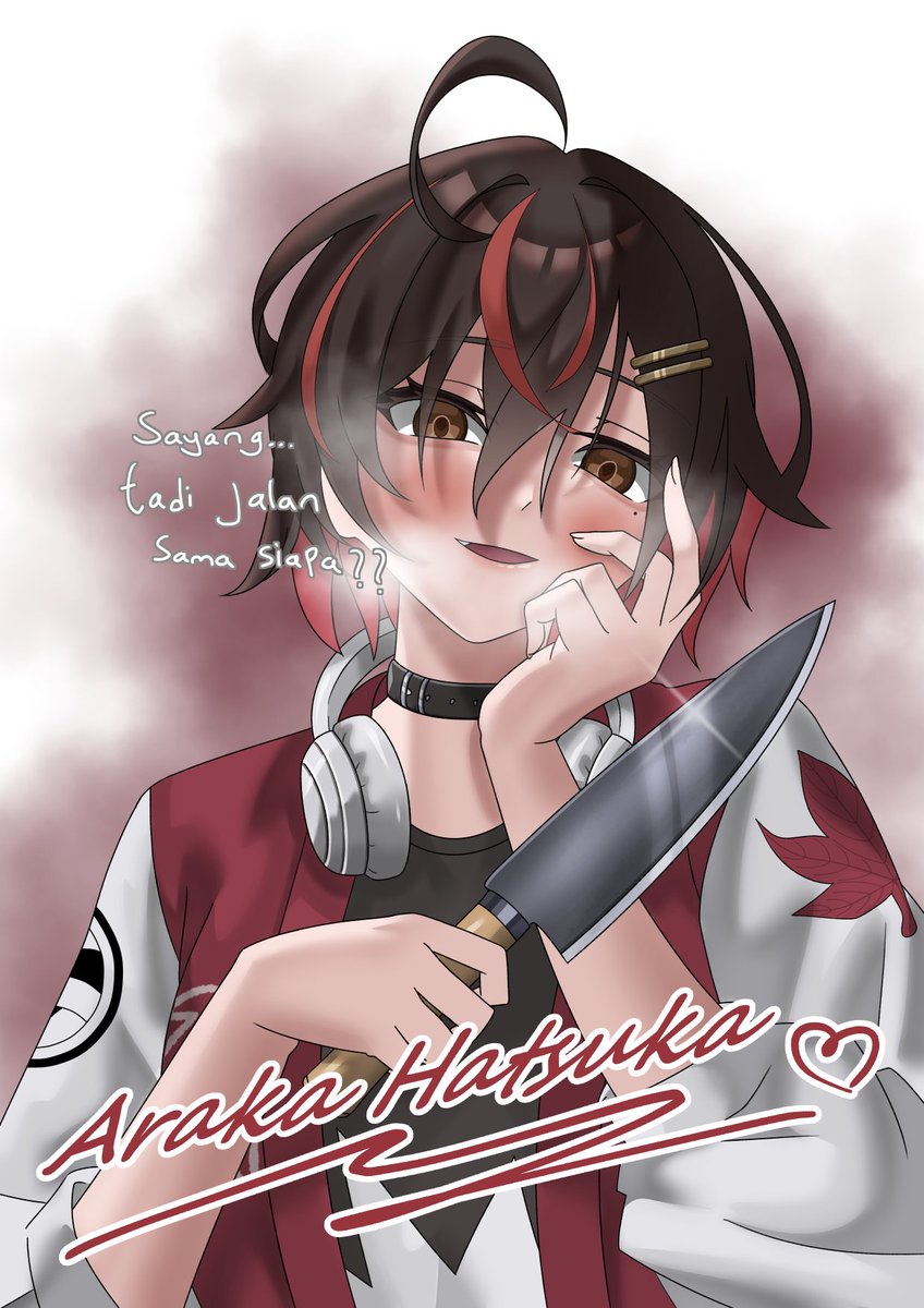 _JimiParadise's tweet photo. ArHatsu Yandere, masih terngiang-ngiang jir aokaokaok... Semoga dinotice vtubernya, kemarin ngga soalnya aokaokaok
Character : @araka_hatsuka

Tag :
#vtuber #ArakaHatsuka #Arakece #hatchu #fanart https://t.co/ZsFJmotQDh
