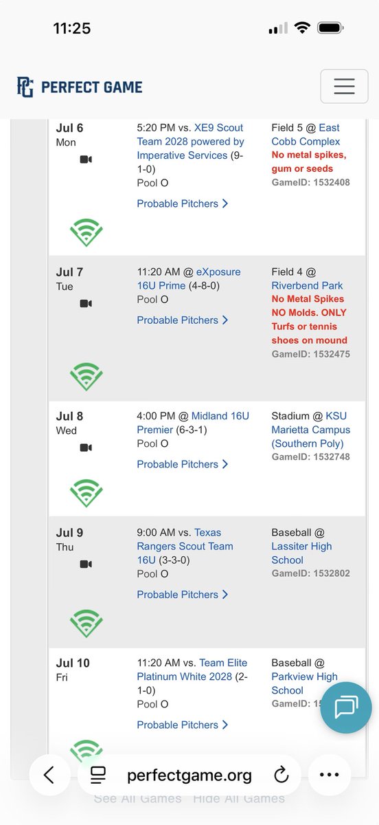 aaron_gaskey's tweet photo. Ready for a great week at East Cobb with @ArtilleryBASE ! Excited to compete, learn, and represent the team. Still waiting to find out when I’ll pitch, but I’m looking forward to getting out there whenever the opportunity comes. @Lee3654Lee https://t.co/gN47yPjNXp