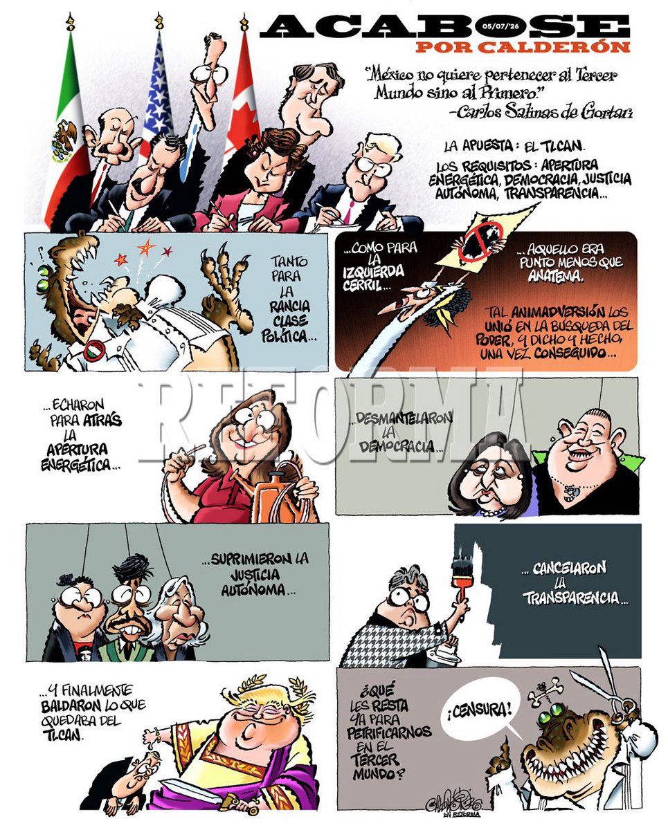ClaudioXGG's tweet photo. México hizo -en los 90’s- un esfuerzo (incompleto) por pertenecer al primer mundo. Su apuesta: el TLC. Desde entonces, priístas inconformes, como AMLO y Bartlett, decidieron oponerse, ganar el poder y dar marcha atrás. Lo consiguieron. La consecuencia: el atraso que padecemos. https://t.co/LhAahlDPXa