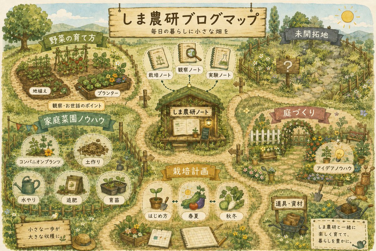 shimanouken's tweet photo. 今、絶賛リライト中ですが、ブログマップ作ってみました。ちょっとづつ整備しています😇
#家庭菜園 #ブログ
https://t.co/lh1tDmuSVi https://t.co/g3YzkahV9z