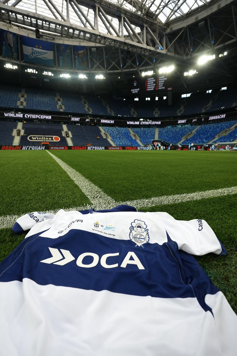 gimnasiaoficial's tweet photo. 📍Estadio Gazprom Arena 🫡 https://t.co/wj9Y5j1BTk