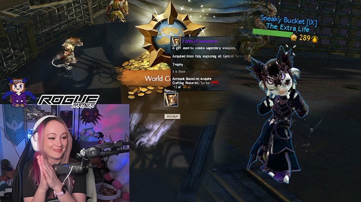 kewnedragon's tweet photo. Yesterday  I achieved my 100% map completion in Central Tyria with my little Core Thief! This is the first Map completion I did on my own &amp; I'm so happy &amp; proud! Mapping is a great way to give love to our characters 💜 Thank you for being part of this adventure! #GuildWars2 #GW2 https://t.co/DjIgOnpqv0