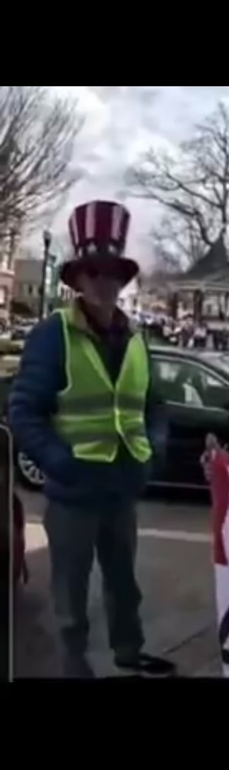 Batboy_Supreme's tweet photo. See these people in the green hi-viz vests? These are the legal observers for the transtifa filth. They are there to watch and give instruction and legal protection to these criminal activists when they get arrested.

This is all soros funded. If you see these people engage and disrupt them first.