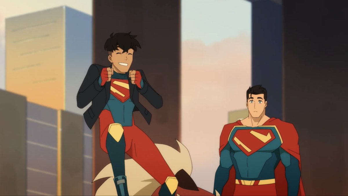 StormingZee's tweet photo. Found this week’s My Adventures With Superman episode week SO enjoyable! Jon Kent was really likable and I loved his scenes with Clark and Lois. https://t.co/U9xoYPEMfx