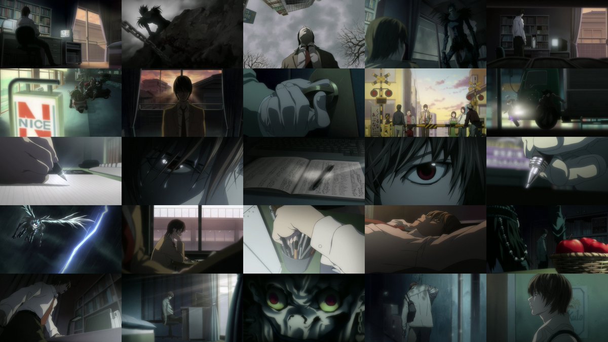turowel's tweet photo. Death Note #01
ED: Tetsurou Araki(荒木哲郎), Kei Tsunematsu(恒松圭)
SB: Tetsurou Araki(荒木哲郎)
AD: Masaru Kitao(北尾勝), Takahiro Kagami(加々美高浩) https://t.co/mSYEgo4VKS