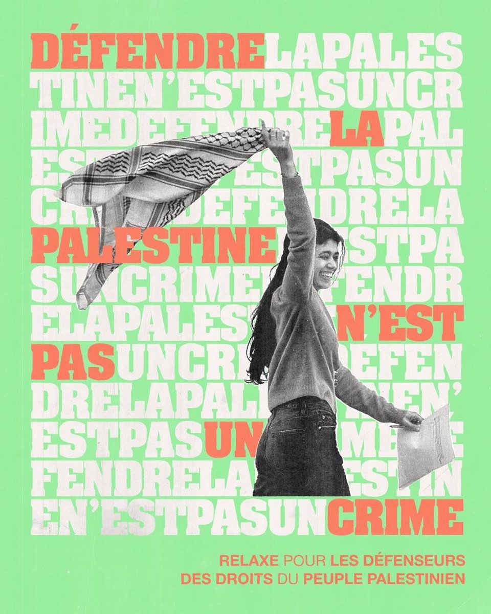 arashsaeidi's tweet photo. Jugeons les responsables du génocide, pas celles et ceux qui le dénoncent.

La solidarité n'est pas un délit. La dénonciation d'un génocide n'est pas un crime. 

#StopRepression https://t.co/vKYwZYVsjg