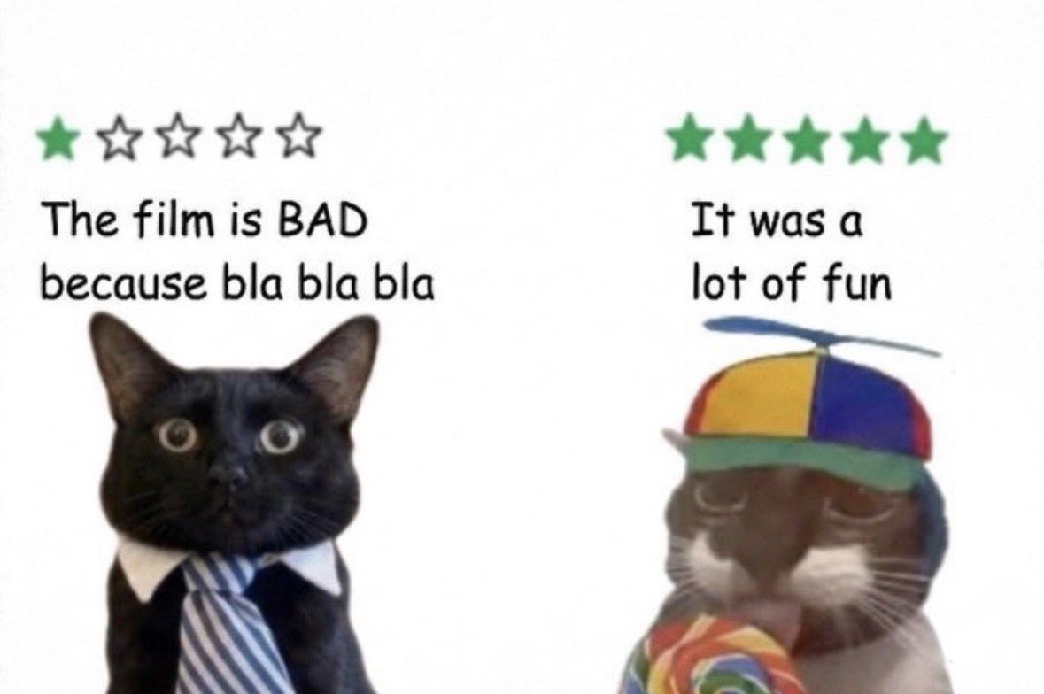 letterbub's tweet photo. watching shitty modern horror movies vs shitty 80s horror movies https://t.co/Eyw0dzGKCl