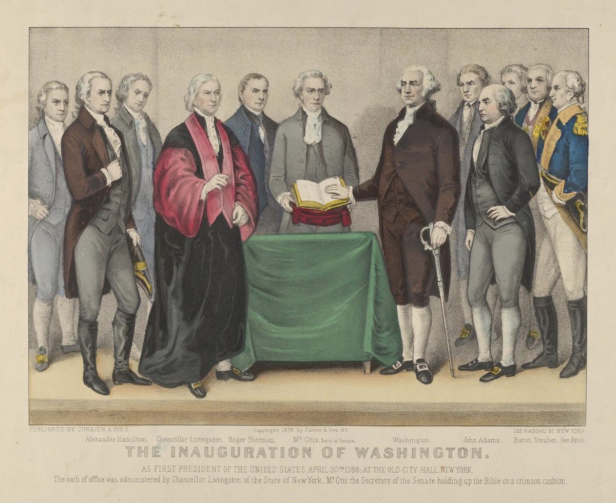 PrezWisdom's tweet photo. The coat worn by George Washington 🇺🇸 when he took the oath of office as America’s first President on 30 April 1789

#POTUS https://t.co/CkwlEHm4VV
