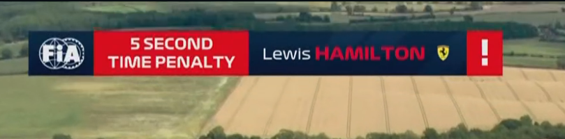 F1BigData's tweet photo. 5 SECONDS FOR HAMILTON https://t.co/QYBizmTRXF