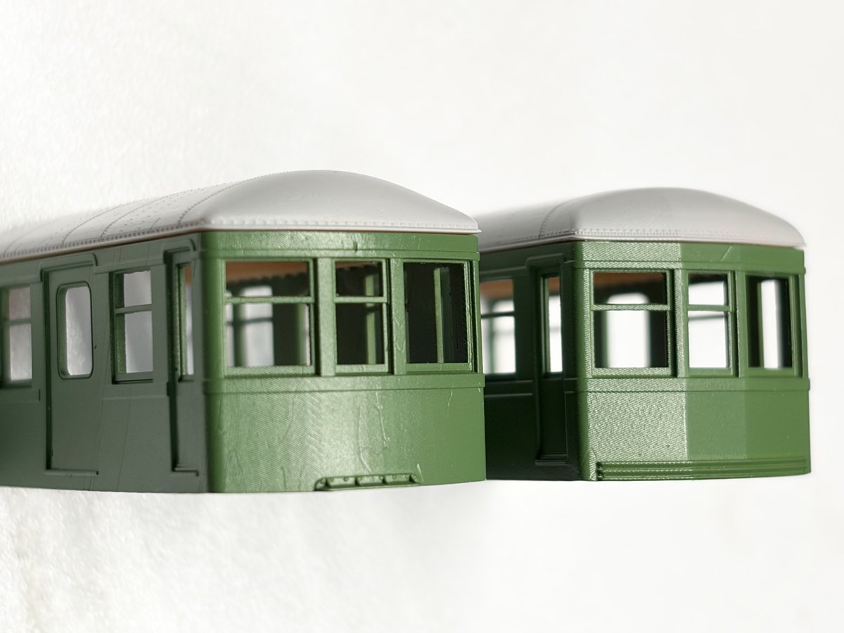 FS356_FS056's tweet photo. 出力可能かどうかと形状を確認したかったので、1/3ほどの長さで出力してみました。 https://t.co/WXMQfOeiIy