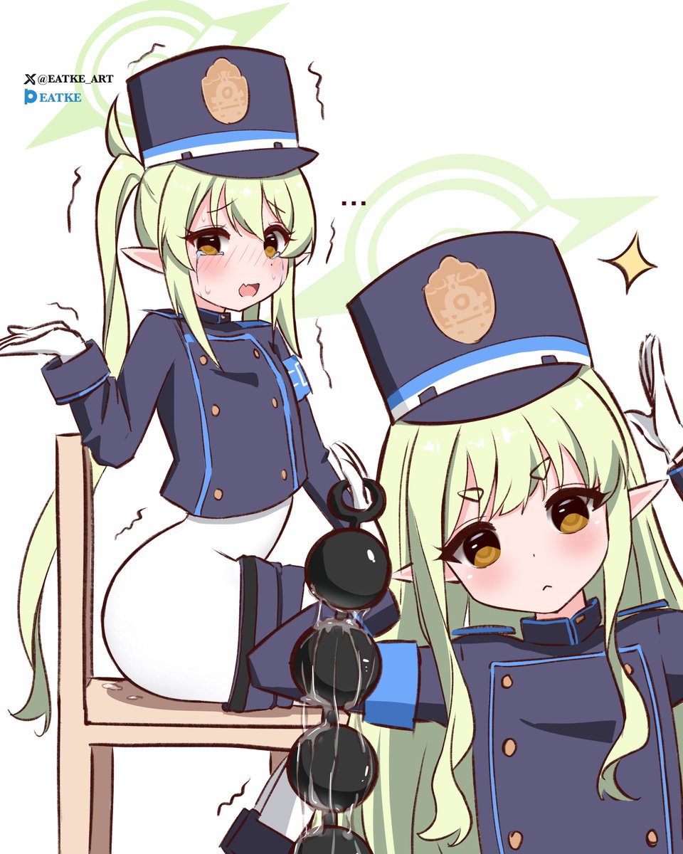 EATKE_ART's tweet photo. Punishment game https://t.co/X9O7d8eJsV